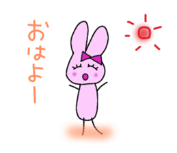 Love of the live favorite rabbit sticker #5013902