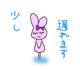 Love of the live favorite rabbit sticker #5013908