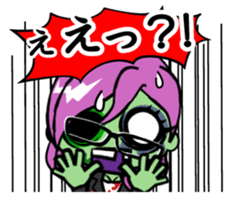 Zombie girl business style Japanese ver. sticker #5013947