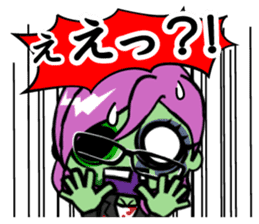 Zombie girl business style Japanese ver. sticker #5013947