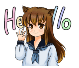 NEKO-MIMI CHAN sticker #5014222