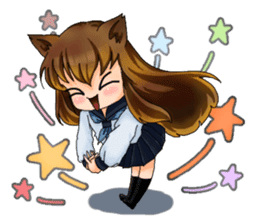 NEKO-MIMI CHAN sticker #5014232