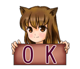 NEKO-MIMI CHAN sticker #5014239