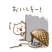 Merlot's cat sticker #5014963