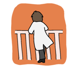 Daily life of the doctor. sticker #5015127