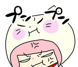 Suffer a cat, girl. sticker #5015608