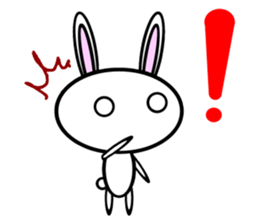 Rabbit sticker USAGIYAN sticker #5016002