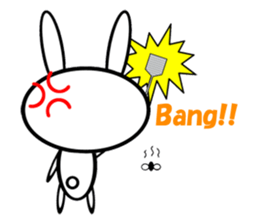 Rabbit sticker USAGIYAN sticker #5016010