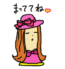 Wig mannequins sticker #5016287