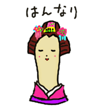 Wig mannequins sticker #5016298