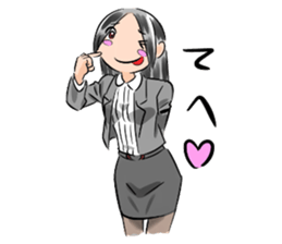 Miss Megumi is a teacher sticker #5016551