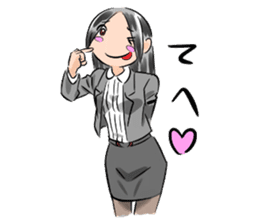 Miss Megumi is a teacher sticker #5016551