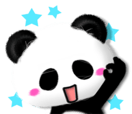 Realistic Panda sticker #5016823