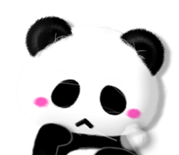 Realistic Panda sticker #5016824