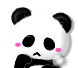 Realistic Panda sticker #5016824