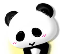 Realistic Panda sticker #5016825