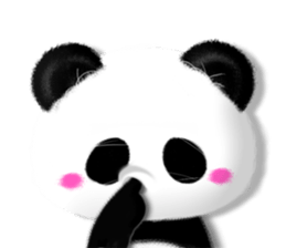 Realistic Panda sticker #5016828