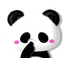 Realistic Panda sticker #5016828