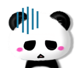 Realistic Panda sticker #5016830