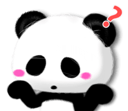 Realistic Panda sticker #5016837