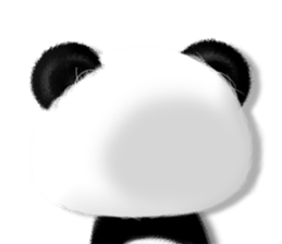 Realistic Panda sticker #5016840