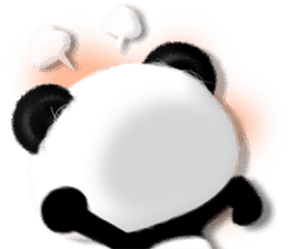 Realistic Panda sticker #5016841
