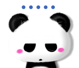 Realistic Panda sticker #5016842
