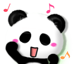 Realistic Panda sticker #5016845