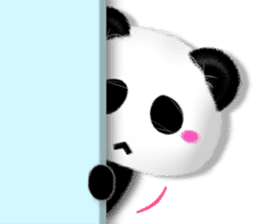Realistic Panda sticker #5016850