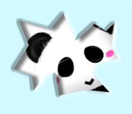 Realistic Panda sticker #5016852