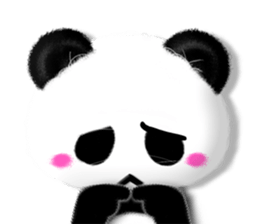 Realistic Panda sticker #5016855