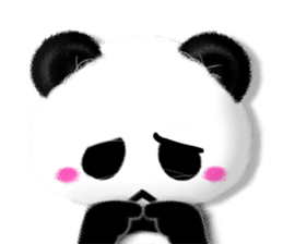 Realistic Panda sticker #5016855