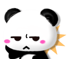 Realistic Panda sticker #5016858