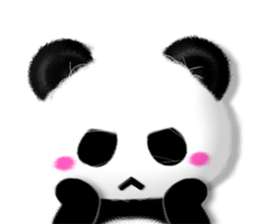 Realistic Panda sticker #5016859