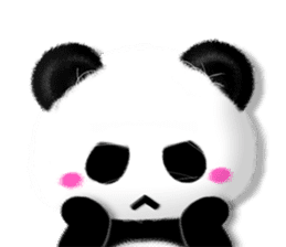 Realistic Panda sticker #5016859