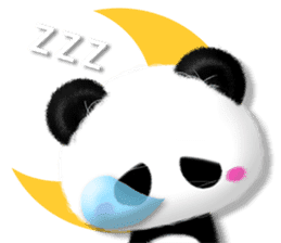 Realistic Panda sticker #5016860