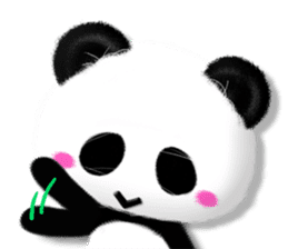 Realistic Panda sticker #5016861