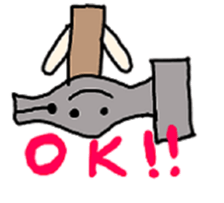 Daily life of mr.hammer. sticker #5017192