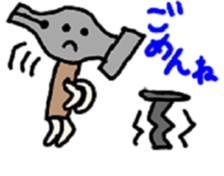 Daily life of mr.hammer. sticker #5017195