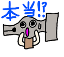 Daily life of mr.hammer. sticker #5017201