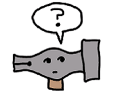 Daily life of mr.hammer. sticker #5017202