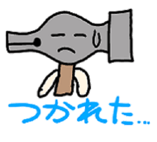 Daily life of mr.hammer. sticker #5017209