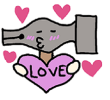 Daily life of mr.hammer. sticker #5017216