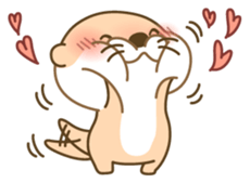 Everyday otter! sticker #5017422