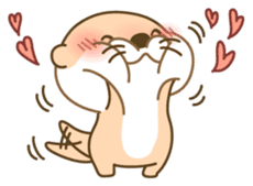 Everyday otter! sticker #5017422
