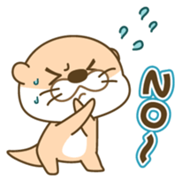 Everyday otter! sticker #5017425