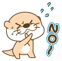 Everyday otter! sticker #5017425