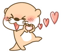 Everyday otter! sticker #5017426