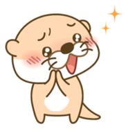 Everyday otter! sticker #5017428