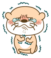 Everyday otter! sticker #5017430